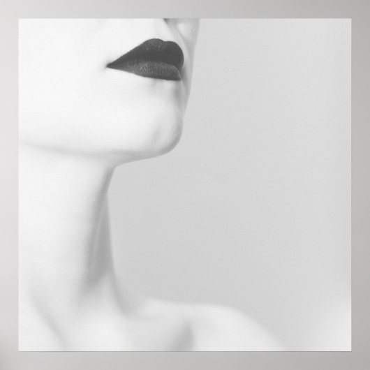 Lèvres noires poster (Voorkant)