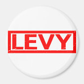 Levy Stamp Magneet (Voorkant)