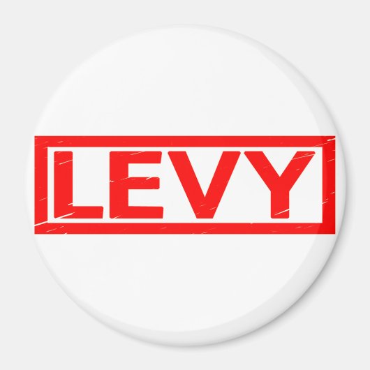 Levy Stamp Magneet (Voorkant)