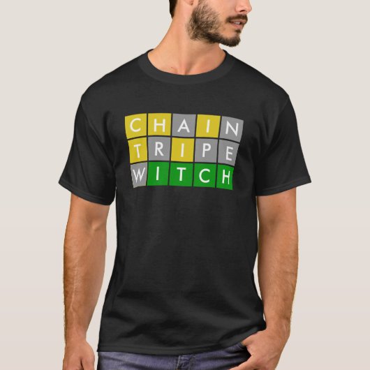 Lewd 5-Letter Word-game T-shirt (Voorkant)
