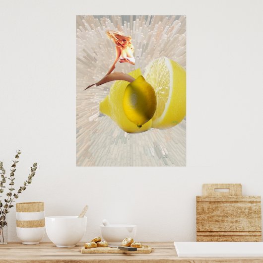 lewdcitroenen poster (Keuken)