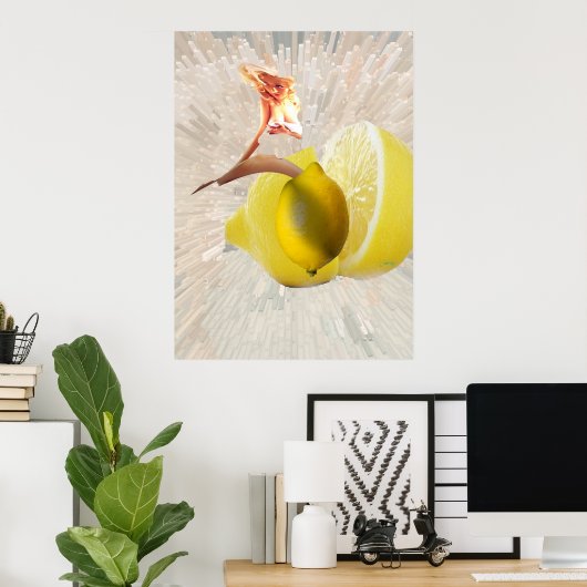 lewdcitroenen poster (Thuiskantoor)