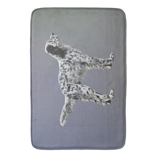 Lewellin Setter Badmat (Voorkant Verticaal)