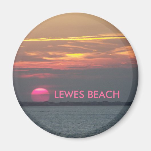LEWES BEACH MAGNEET (Voorkant)