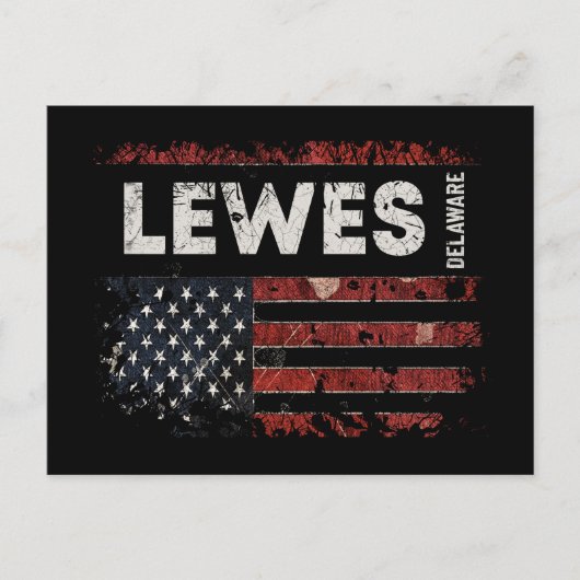Lewes Delaware Briefkaart (Voorkant)
