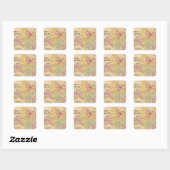 Lewes en Rehoboth Vierkante Sticker (Vel)