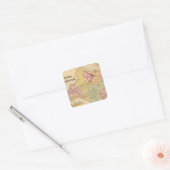 Lewes en Rehoboth Vierkante Sticker (Envelop)