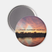 LEWES HARBOUR MARINA MAGNEET (Voorkant / Achterkant)
