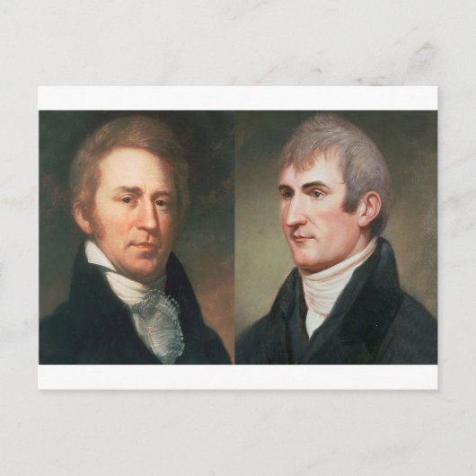 Lewis and Clark Briefkaart (Voorkant)
