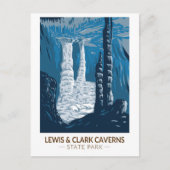 Lewis and Clark Caverns State Park Montana  Briefkaart (Voorkant)