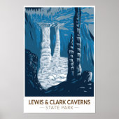 Lewis and Clark Caverns State Park Montana  Poster (Voorkant)