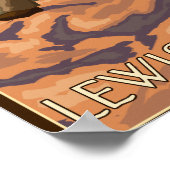 Lewis and Clark - Glacier National Park, MT Poster (Hoek)