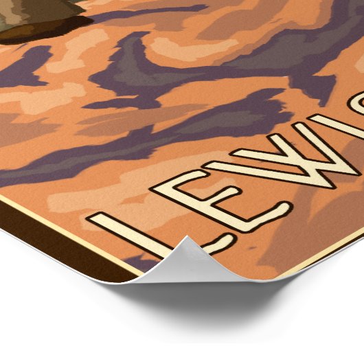 Lewis and Clark - Glacier National Park, MT Poster (Hoek)