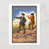 Lewis and Clark - Portland, Oregon Briefkaart (Voorkant)