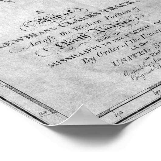 Lewis and Clark's Expedition Poster (Hoek)