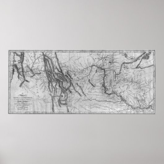 Lewis and Clark's Expedition Poster (Voorkant)