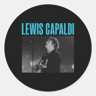 Lewis Capaldi â€"Live Foto Ronde Sticker