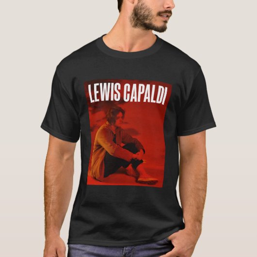 Lewis Capaldi Album Hoesje T-shirt (Voorkant)