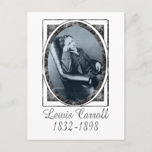 Lewis Carroll Briefkaart (Voorkant)