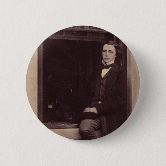 Lewis Carroll Foto 2 Ronde Button 5,7 Cm (Voorkant)