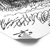 Lewis Carroll Graphic & Famous Quote Poster (Hoek)