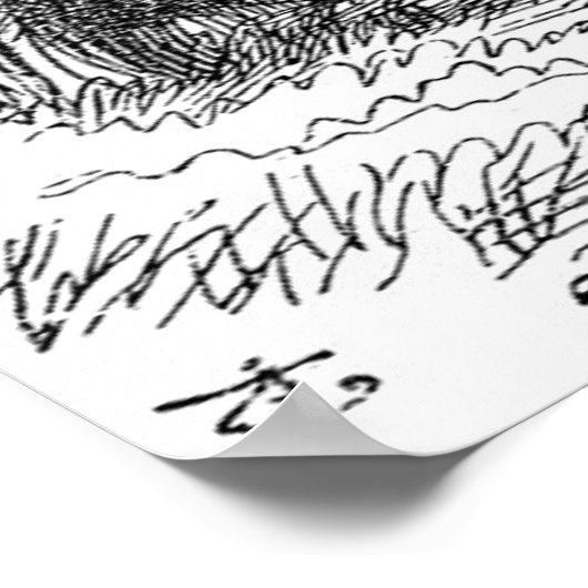 Lewis Carroll Graphic & Famous Quote Poster (Hoek)