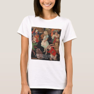 Lewis Carroll Illustratie & Veranderende Kennis Ci T-shirt