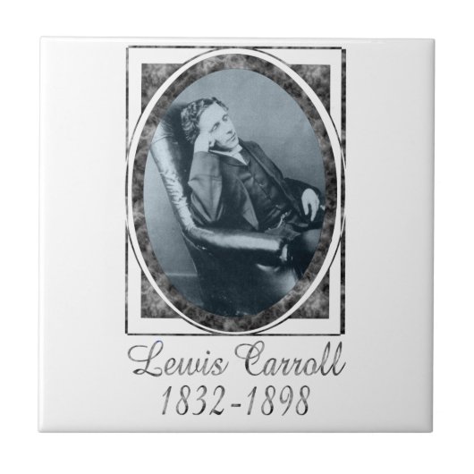 Lewis Carroll Tegeltje (Voorkant)