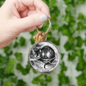 Lewis Carroll's Cheshire Cat Sleutelhanger (Hand)