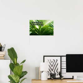 Lewis Cass Inspirerend quote "Twijfel" Poster