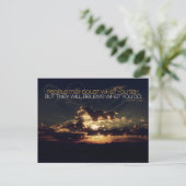 Lewis Cass "Twijfel" Inspirerend quote Briefkaart (Staand voorkant)