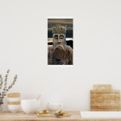 Lewis Chessman Poster Print (Keuken)