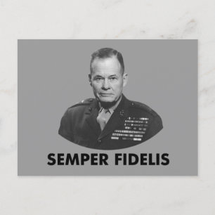 Lewis "Chesty" Puller Briefkaart
