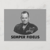 Lewis "Chesty" Puller Briefkaart (Voorkant)