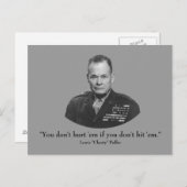 Lewis "Chesty" Puller Briefkaart (Voorkant / Achterkant)