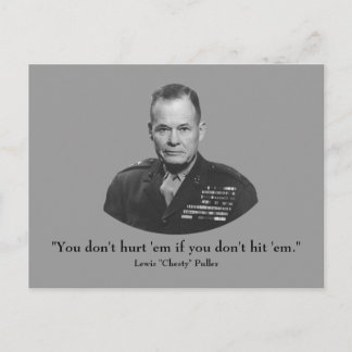 Lewis "Chesty" Puller Briefkaart