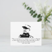 Lewis "Chesty" Puller Briefkaart (Staand voorkant)