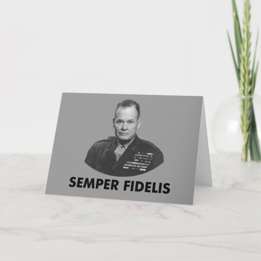 Lewis "Chesty" Puller Kaart (Voorkant)