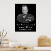 Lewis "Chesty" Puller Poster (Keuken)
