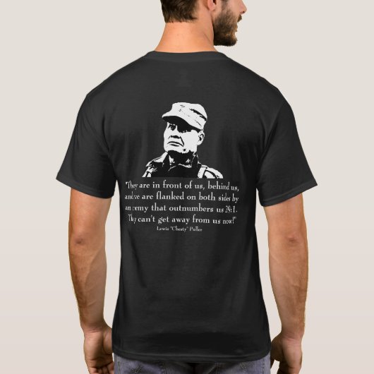 Lewis "Chesty" Puller T-shirt (Achterkant)