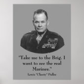 Lewis "Chesty" Puller — War Hero Poster (Voorkant)