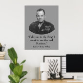 Lewis "Chesty" Puller — War Hero Poster (Thuiskantoor)