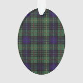 Lewis clan Pset Scottish kilt tartan Ornament (achterkant)