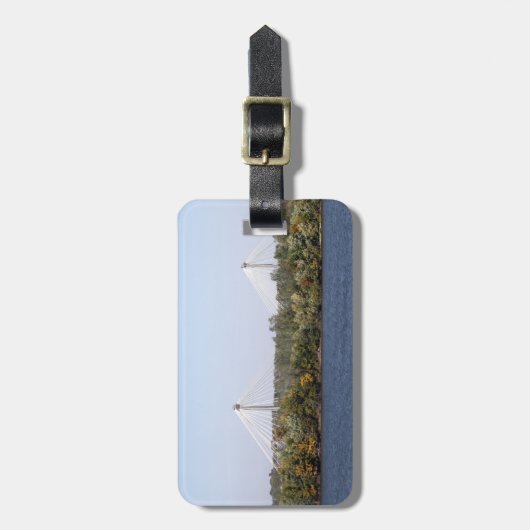 Lewis & Clark Bridge Bagagelabel (Voorkant verticaal)