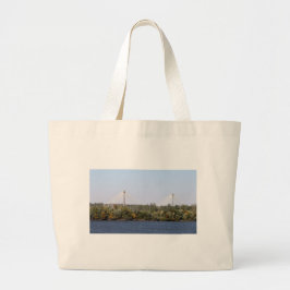 Lewis & Clark Bridge Grote Tote Bag