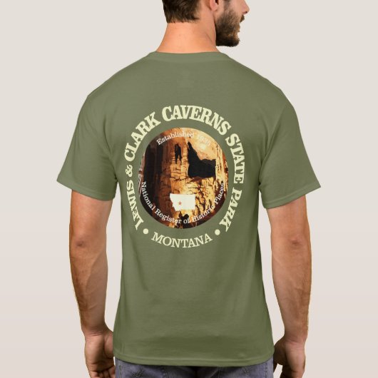 Lewis & Clark Caverns SP T-shirt (Achterkant)