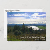 Lewis & Clark River, OR Briefkaart (Voorkant / Achterkant)