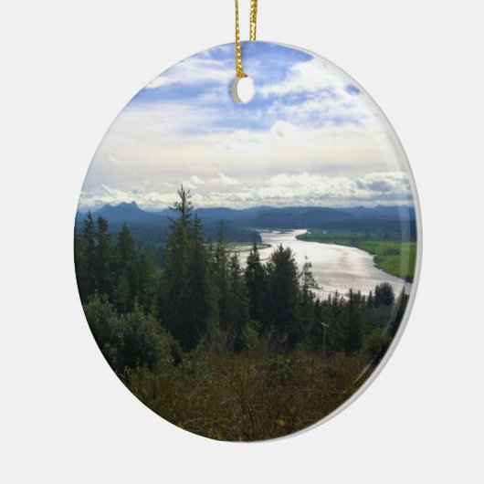 Lewis & Clark River, OR Keramisch Ornament (Links)