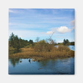 Lewis & Clark River, Oregon Magneet (Voorkant)