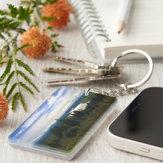 Lewis & Clark River, Oregon Sleutelhanger (Voorkant Rechts)